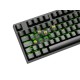 GENESIS Thor 404 TKL keyboard Gaming USB QWERTZ German Black