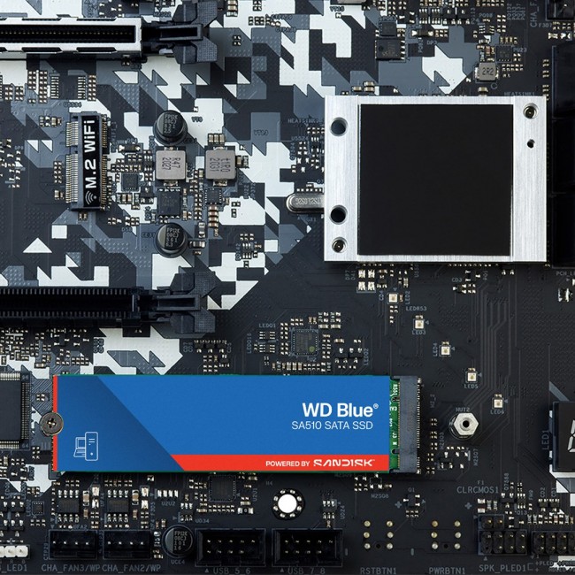 Western Digital Blue WD SA510 SATA SSD M.2 2280 POWERED BY SANDISK 1 TB