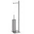 TRILLY TOILET PAPER BRUSH HOLDER BR CHR