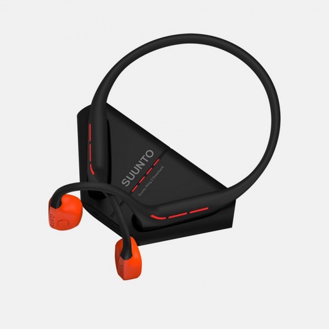 Suunto Wing 2 Headset Wireless Open-ear Sports Bluetooth Black, Orange
