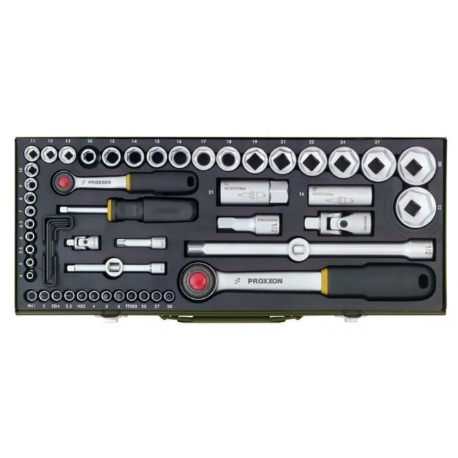 Proxxon 23 040 Socket wrench set 56 pc(s)