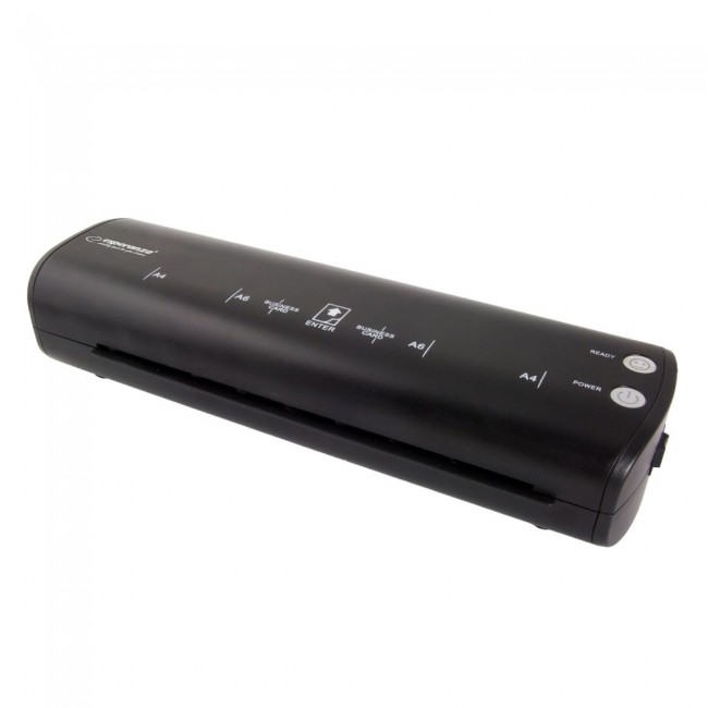 Esperanza EFL004 Hot / cold laminator 250 mm/min Black