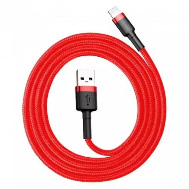 Baseus CALKLF-C09 lightning cable 2 m Red