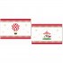 ROSE&TULIPANI x MAS CAROUSEL Set of 2 placemats 45.5 x 30 cm