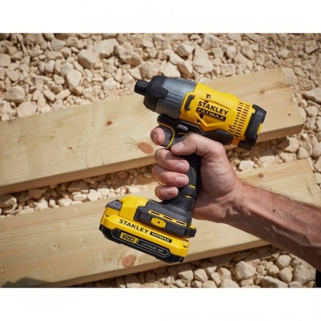 Stanley FATMAX SFMCF800C2K-QW power screwdriver/impact driver 2800 RPM Black, Yellow
