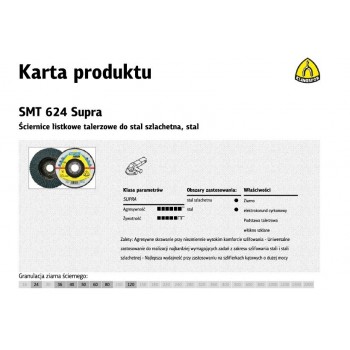 K. CIERNICA LISTK.SMT624 125 P 80 10+2 STAL, STAL SZLACHETNA WYPUK A....%%%