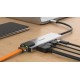 D-Link DUB-M520 laptop dock/port replicator Wired Thunderbolt 3 Aluminium