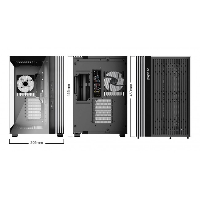 be quiet! LIGHT BASE 600 LX Black Midi Tower be quiet! LIGHT BASE 600 LX Black Midi Tower