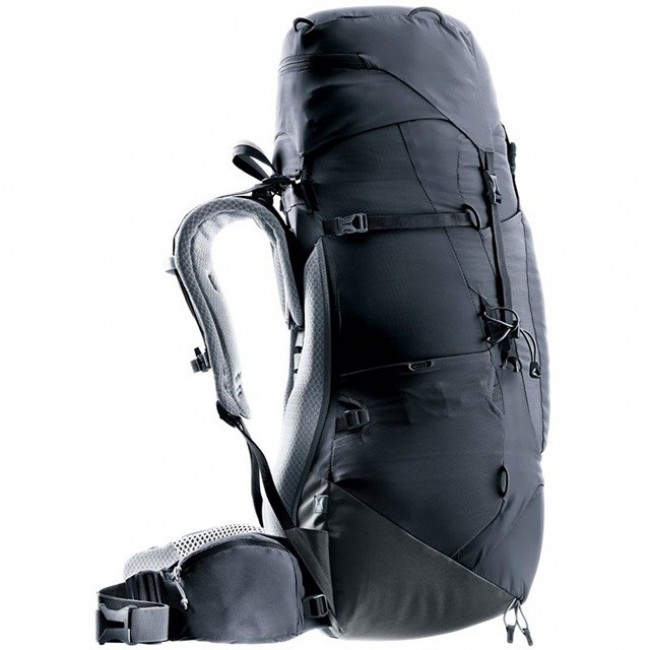 Deuter Aircontact Lite 45+10 SL Women's hiking backpack Black Deuter Aircontact Lite 45+10 SL Women's hiking backpack Black