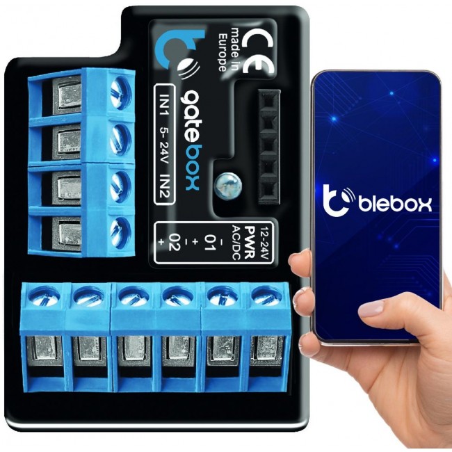 blebox gateBox Controller IP20 1 pc(s) blebox gateBox Controller IP20 1 pc(s)