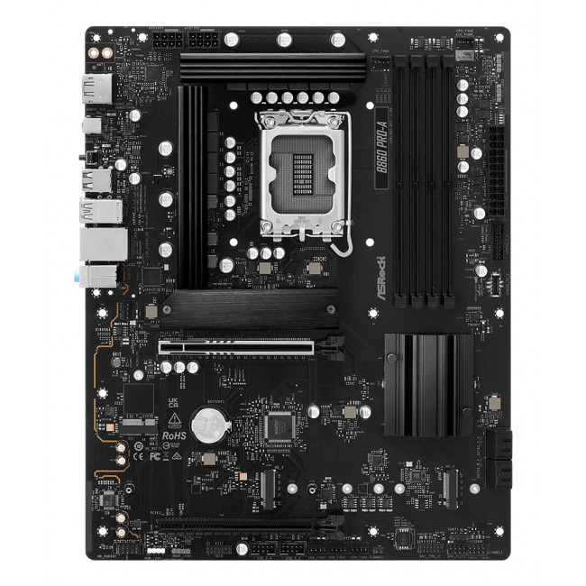 Asrock B860 Pro-A Intel B860 LGA 1851 (Socket V1) ATX Asrock B860 Pro-A Intel B860 LGA 1851 (Socket V1) ATX