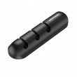 Vention 5-port cable organiser, 2 pcs, black Vention 5-port cable organiser, 2 pcs, black