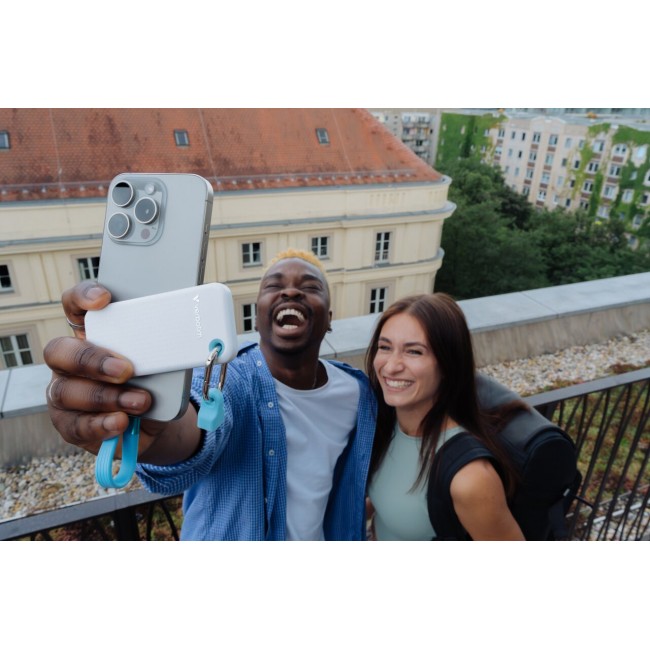 Verbatim Pocket SSD USB 3.2 Gen 2 2TB White/Light Blue incl. two rubber sleeves