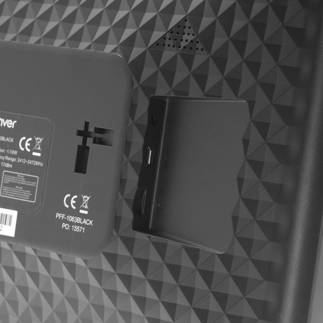 Denver PFF-1063BLACK digital photo frame Black 25.6 cm (10.1