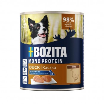 BOZITA Monoprotein Pate Duck - wet dog food - 800g