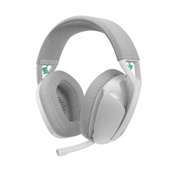 Logitech G G321 LIGHTSPEED Headset Wireless Head-band Gaming USB Type-C Bluetooth White