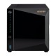 Asustor DRIVESTOR 4 Pro Gen2 AS3304T V2 NAS Realtek RTD1619B 2 GB DDR4 ADM Black