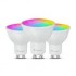 Set of 3 GU10 bulbs (WiFi)