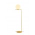 Floor lamp RAILE E27 gold