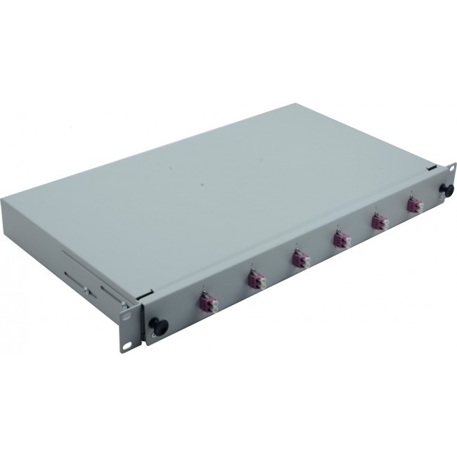 Helos 375556 rack cabinet 1U Grey