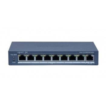 Hikvision DS-3E1309P-EI(B) network switch Managed Fast Ethernet (10/100) Power over Ethernet (PoE)