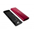 NATEC RHINO M.2 NVME LITE EXTERNAL SSD ENCLOSURE USB-C 3.2 GEN 2 RUBY RED