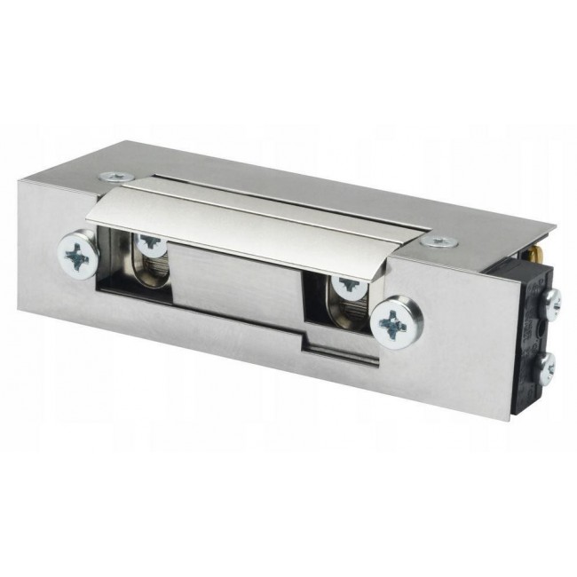 Elektrozaczep HARTTE S12RM seria S 12V DC rewersyjny z monitoringiem