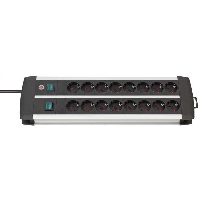 Brennenstuhl 1391000916 power extension 3 m 16 AC outlet(s) Indoor Black, White Brennenstuhl 1391000916 power extension 3 m 16 AC outlet(s) Indoor Black, White