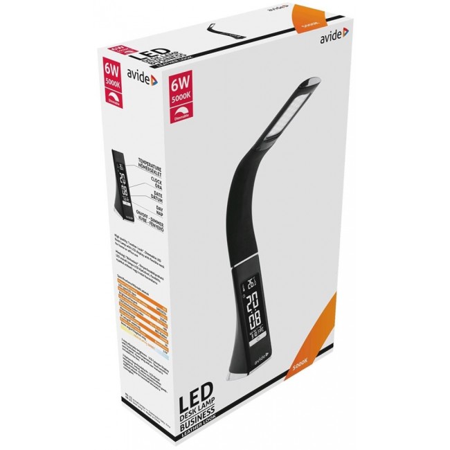 Avide ABLDL-BLC-6W-BL table lamp LED G Black