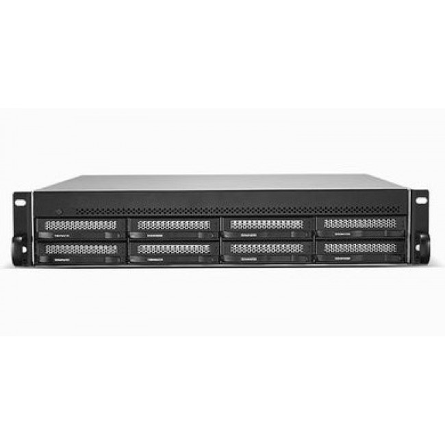 TerraMaster U8-500 PLUS NAS/storage server Rack (2U) Intel Core i7 16 GB DDR5 0 TB Black