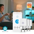 Nedis WIFIP121FWT3 smart plug 3680 W Home White