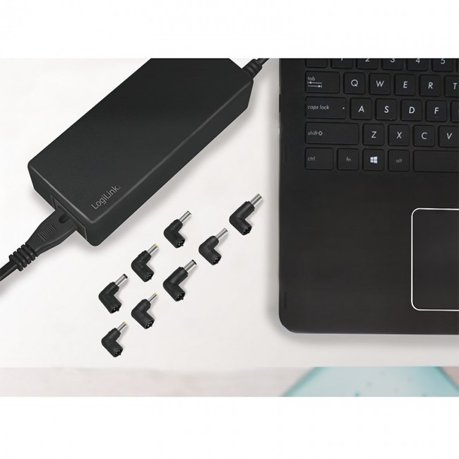 LogiLink PA0215 power adapter/inverter Indoor 90 W Black