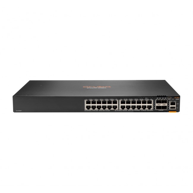 Aruba 6200F 24G 4SFP+ Managed L3 Gigabit Ethernet (10/100/1000) 1U Black