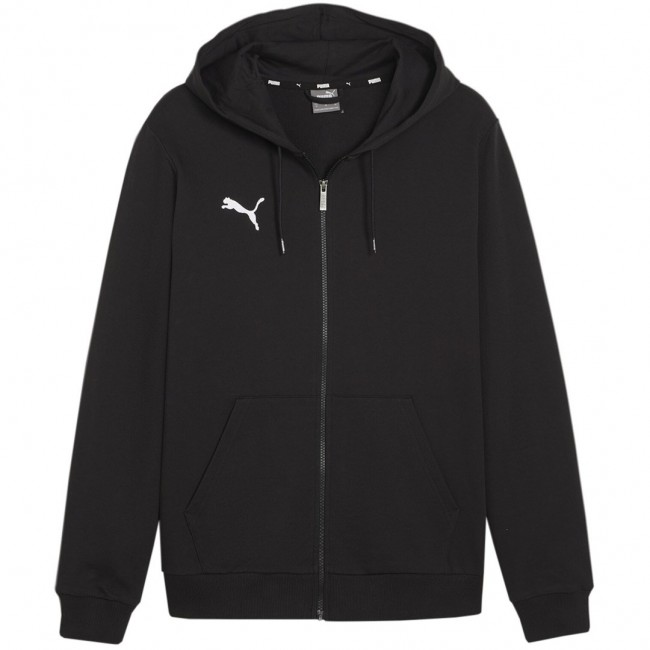 Puma Team Goal Casuals Hooded men's sweatshirt black 658595 03 Puma Team Goal Casuals Hooded men's sweatshirt black 658595 03
