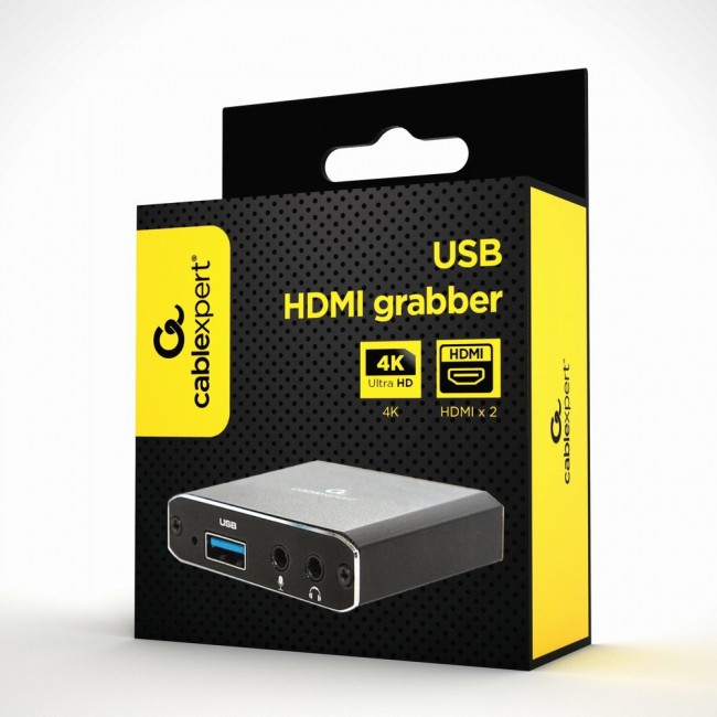 Gembird UHG-4K2-01 USB graphics adapter Black Gembird UHG-4K2-01 USB graphics adapter Black