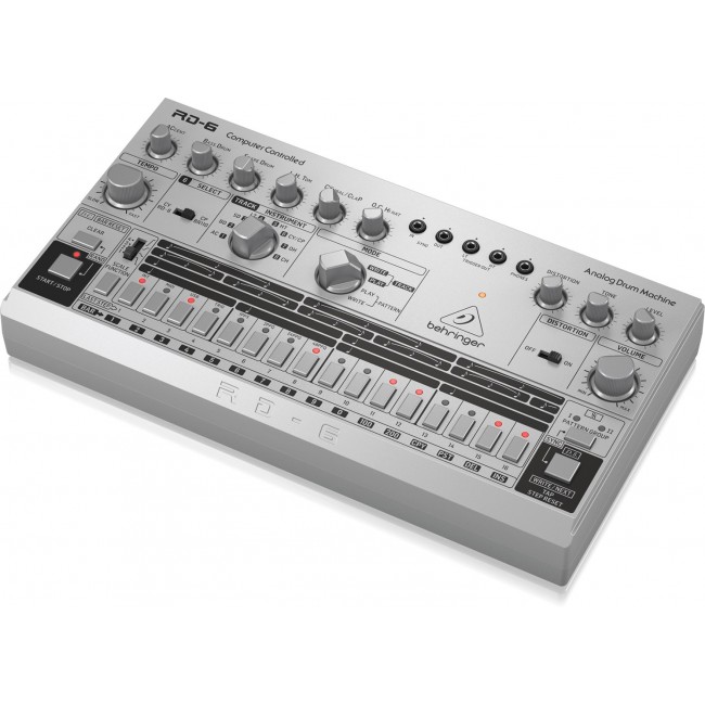 Behringer RD-6-SR Maszyna perkusyjna - srebrny Behringer RD-6-SR Maszyna perkusyjna - srebrny