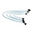 Supermicro 4 x Round SATA cable 0.56 m Black, Blue, White