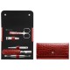Zwilling Classic Inox Travel Set Red Leather Case, 5 Pieces - Red Zwilling Classic Inox Travel Set Red Leather Case, 5 Pieces - Red