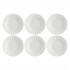 Set of 6 Ducale Soup Plates - White, 22 cm