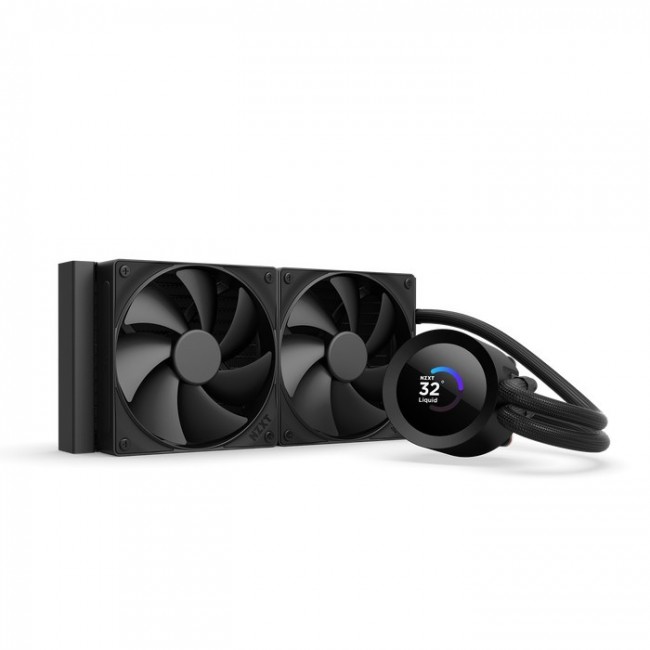 NZXT Kraken Plus 240 Processor All-in-one liquid cooler 12 cm Black NZXT Kraken Plus 240 Processor All-in-one liquid cooler 12 cm Black