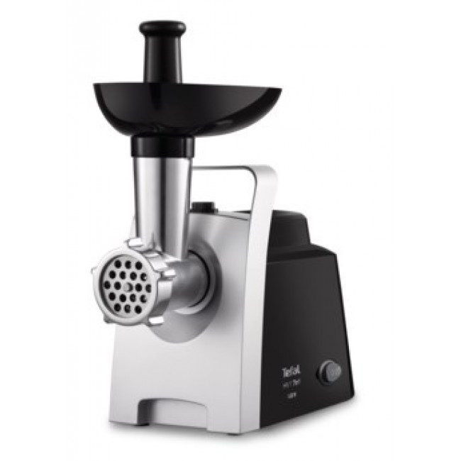 Tefal NE108831 mincer 1400 W Black, Satin steel Tefal NE108831 mincer 1400 W Black, Satin steel