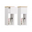 GALAX 20/1S WHITE/ARTISAN BEDSIDE TABLE GALAX 20/1S WHITE/ARTISAN BEDSIDE TABLE