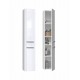 Bathroom cabinet NEL II 31x30x174 cm, white, glossy