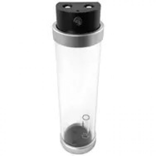 Singularity Computers Protium Reservoir 200mm - Acetyl, silver, black Singularity Computers Protium Reservoir 200mm - Acetyl, silver, black