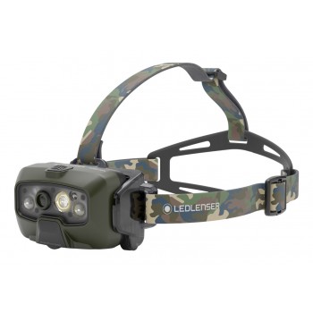 Ledlenser HF8R Core RGB Camouflage - Headband flashlight LED, green