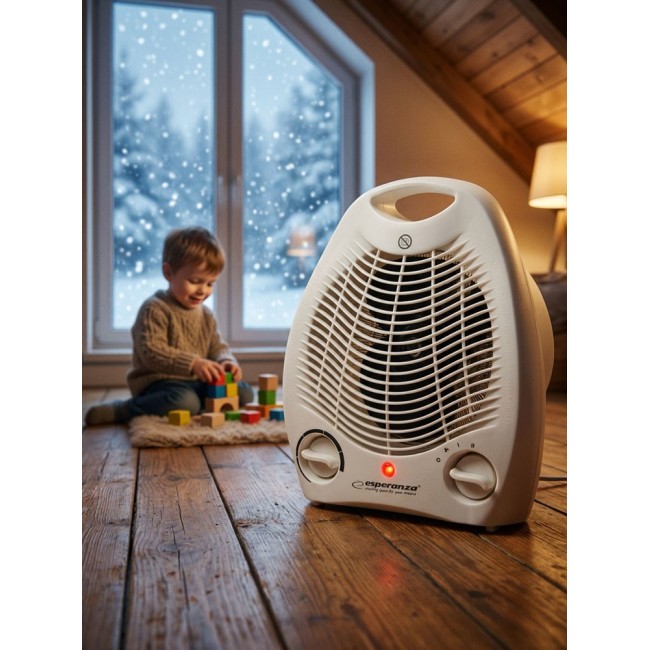 Esperanza EHH011 electric space heater Indoor White 1000/2000 W
