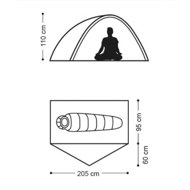 Naturehike cycling tent Ultralight 1 NH18A095-D-orange Naturehike cycling tent Ultralight 1 NH18A095-D-orange