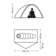 Naturehike cycling tent Ultralight 1 NH18A095-D-orange Naturehike cycling tent Ultralight 1 NH18A095-D-orange