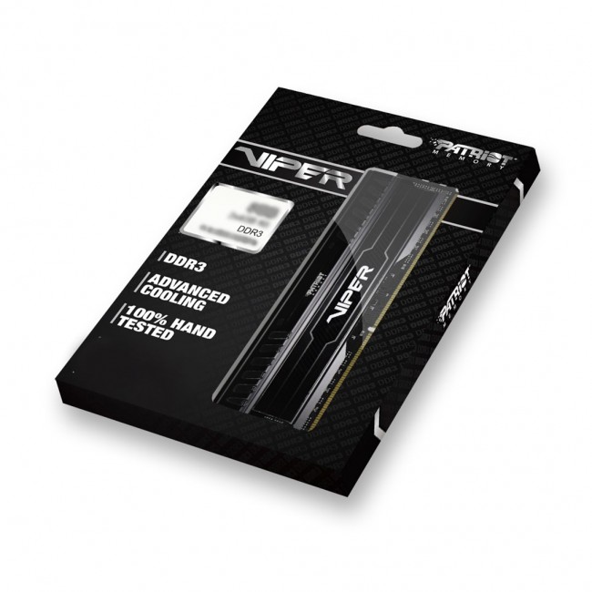 Patriot Memory 8GB C3-12800 memory module 2 x 4 GB DDR3 1600 MHz Patriot Memory 8GB C3-12800 memory module 2 x 4 GB DDR3 1600 MHz