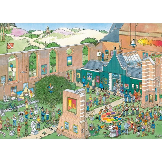Jan van Haasteren The Art Market 1000 pieces